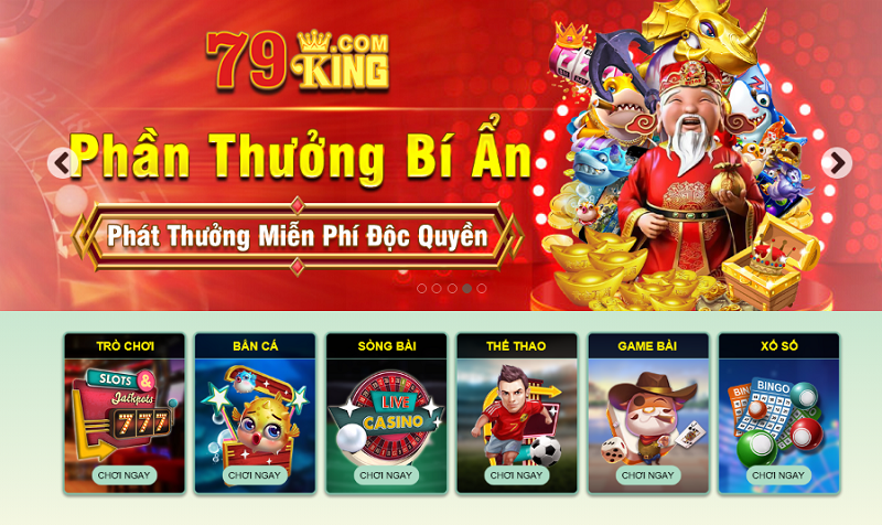 Nhà cái 79king Game hay hốt quà liền tay