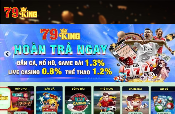 Vô vàn các game casino 79king cực kỳ hấp dẫn hiện nay